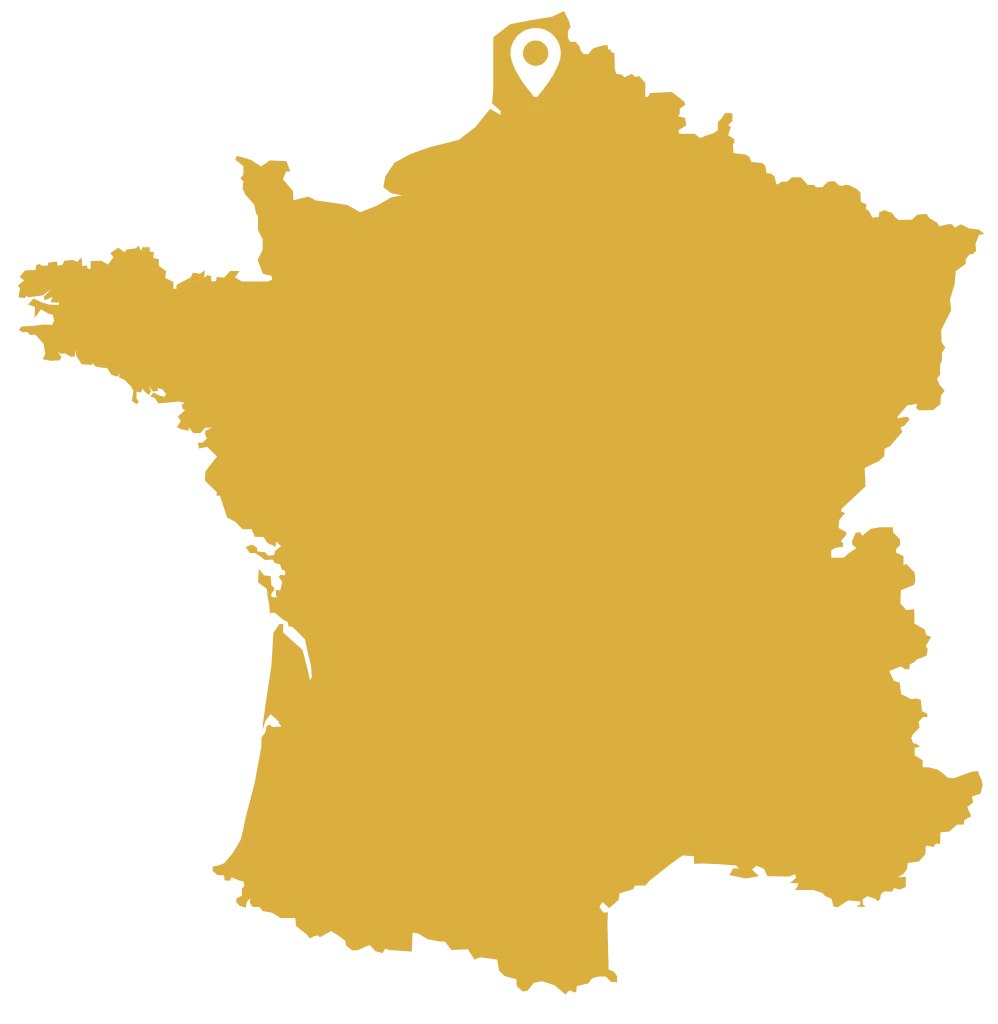 Carte nord de France